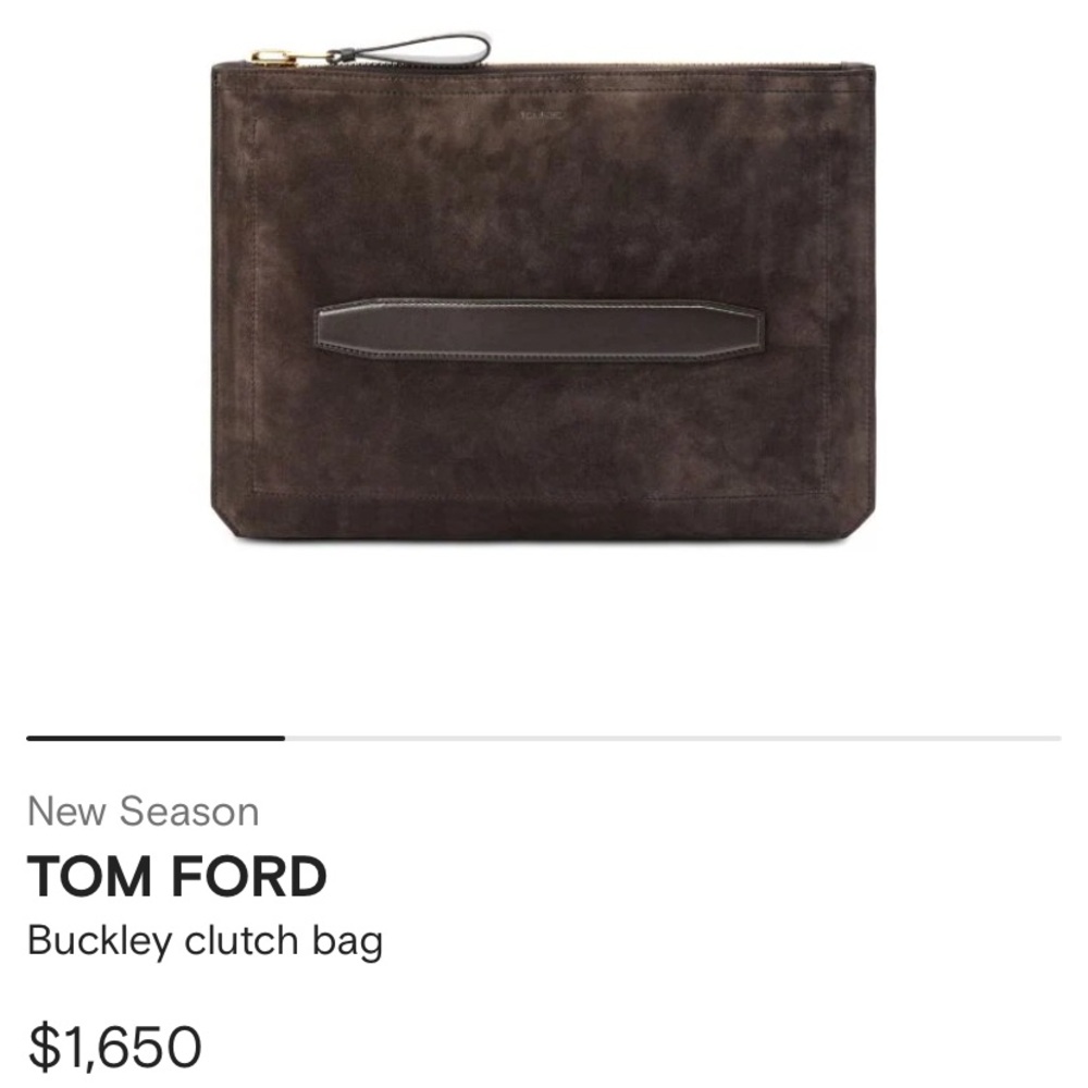 TOM FORD
Buckley clutch bag